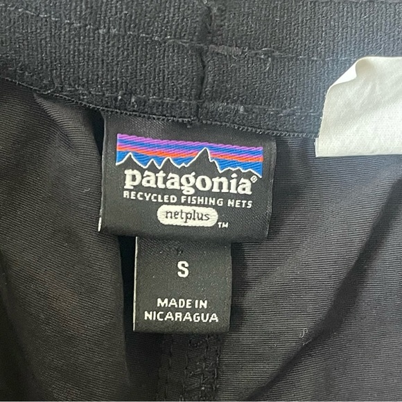 Patagonia Women’s NetPlus Pull On Elastic Waist Athletic Shorts S Black NWOT - Picture 5 of 5